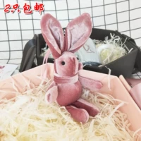 Розовые румяна, кукла, бархатная подарочная коробка, кролик, подвеска, популярно в интернете, для подружки невесты