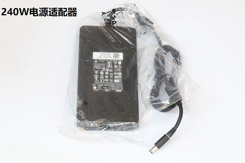 New original DELL 19 5V 240W adapter charger alien 7 4*5 0 large mouth with needle