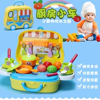 Trẻ em chơi nhà bếp đồ chơi mô phỏng nhà bếp bộ đồ chơi bác sĩ