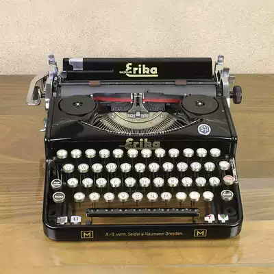 German mechanical typewriter erika retro collection sentiments holiday gifts high quality vintage decorative literary old