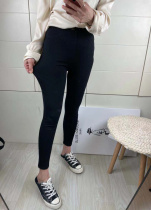 2022 Spring C Home Activated Carbon Elastic Waist Thin Elastic Comfortable Slim Blue Black Small Leg Pants Thin Fabric