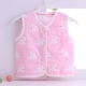 Áo vest bé gái cotton 6 lớp gạc vest sơ sinh áo gạc sơ mi nam và nữ mặc vest áo thun bé trai