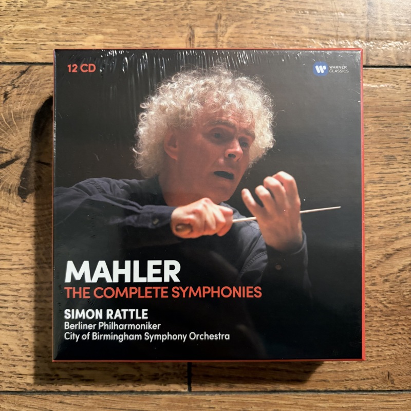 In Stock Warner Rattle Simon Rattle Mahler Complete Symphonic Works 12Cd In Stock Warner Rattle Simon Rattle Mahler Complete Symphonic Works 12Cd