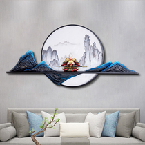 Living room entrance wall decoration sofa background wall painting wall painting wall decoration soft decoration three-dimensional relief wall hanging