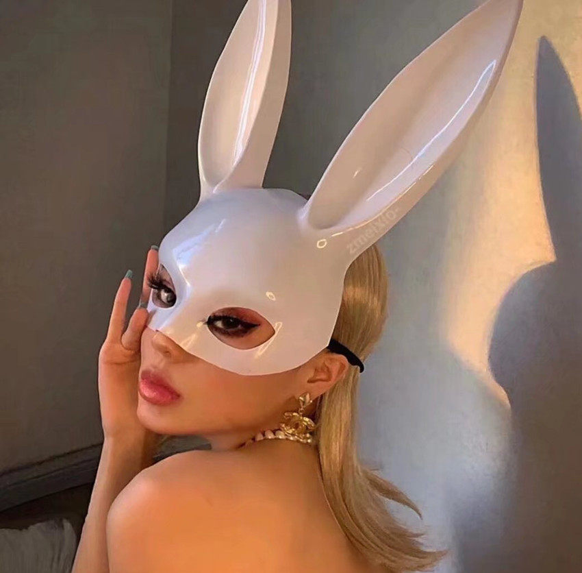 Sexy Rabbit Girl Rabbit Ear Mask Mask Halloween Party Watch in Recessed Styling Phototheist