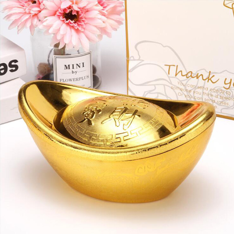 Golden Yuan Treasure Photos of Ancient Costume Wedding photo Props Children Photography Full Family Fu Photo Swing Pieces Plastic Strokes of the Treasure Yuan