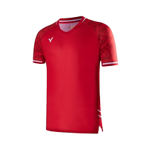2024victor victory badminton uniform Danish national team competition uniform professional star mens Antonsen T-shirt