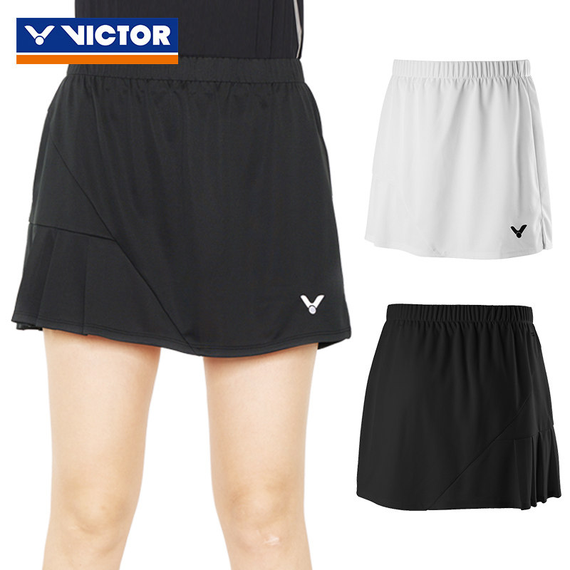 New victory badminton dress women's sports short skirt Wiktor summer sports safety pants skirt