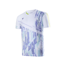 2024victor victory badminton uniform quick-drying T-shirt short-sleeved mens and womens professional competition sportswear 40010