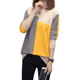 Extra large size women's autumn and winter clothing 2024 new pullover sweater fat mm loose hidden meat 200Jin [Jin equals 0.5 kg] slimming sweater