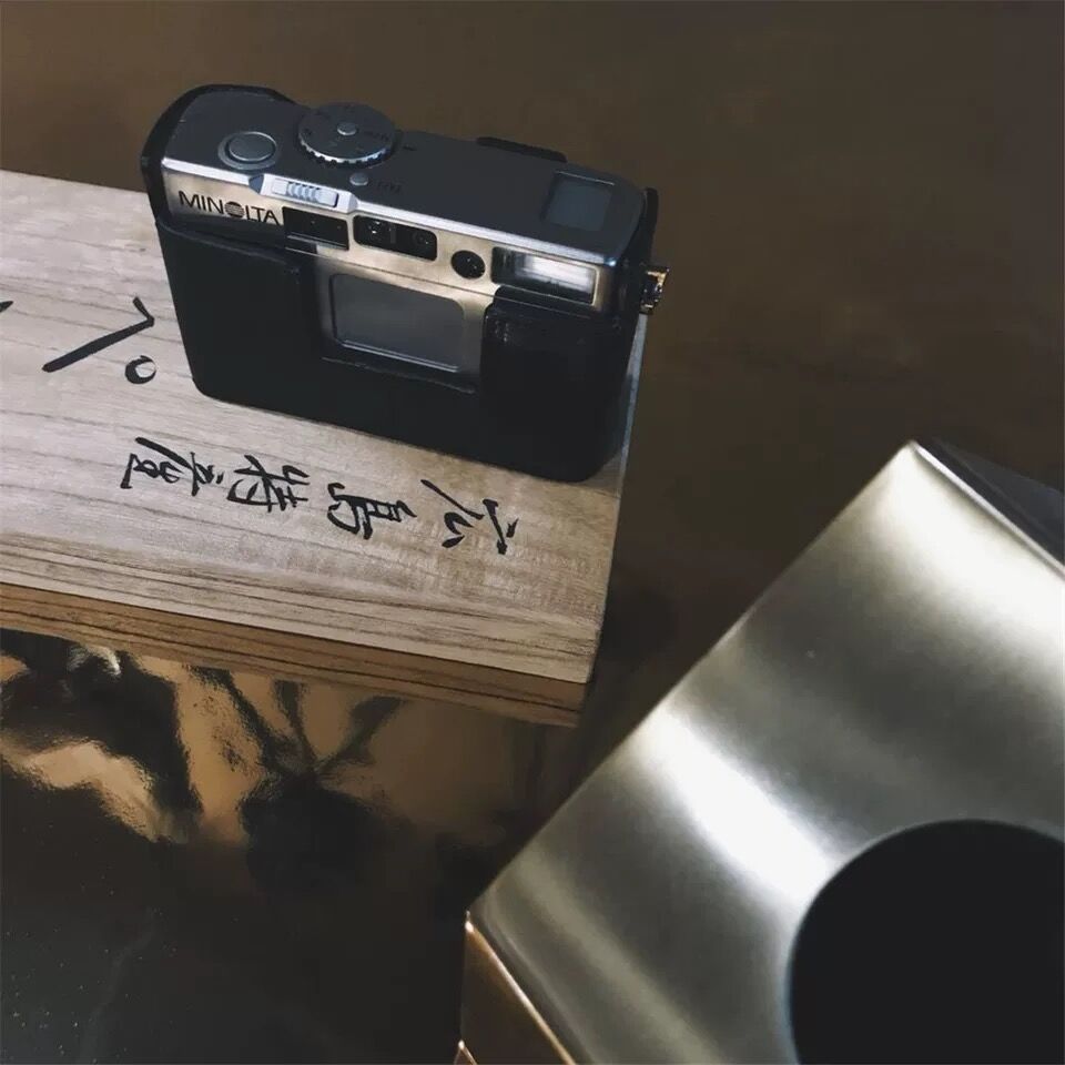 cam-in Minolta TC-1 Camera Leather Case Italian vegetable tanned first layer Cowhide LCP-036