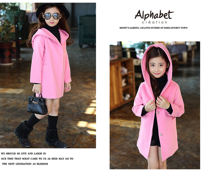 Manteau pour fille en laine - Ref 2161845 Image 14