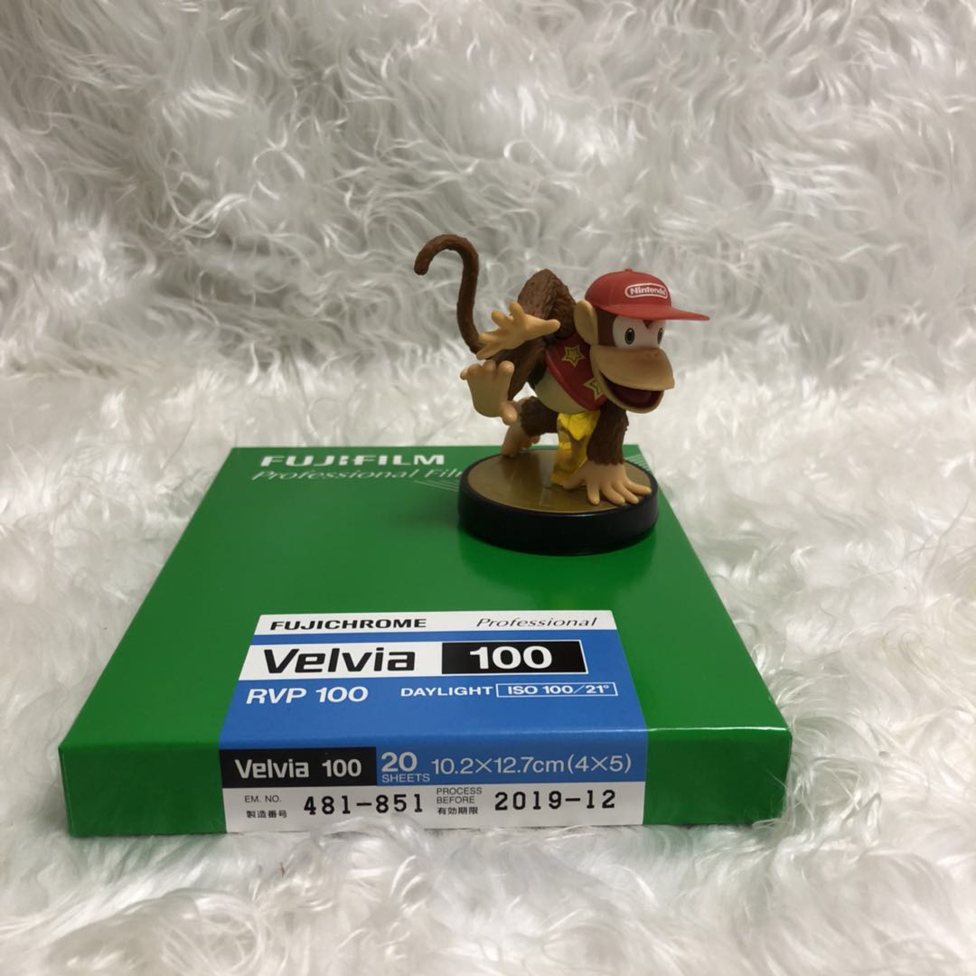 Spot Fuji Velvia 100F large painting amplitude 4X5 negatives RVP Anti-turn sheet 20 sheets February, 2023