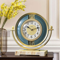 European style clock ornaments table living room table desktop creative fashion sitting clock home clock table clock pendulum clock