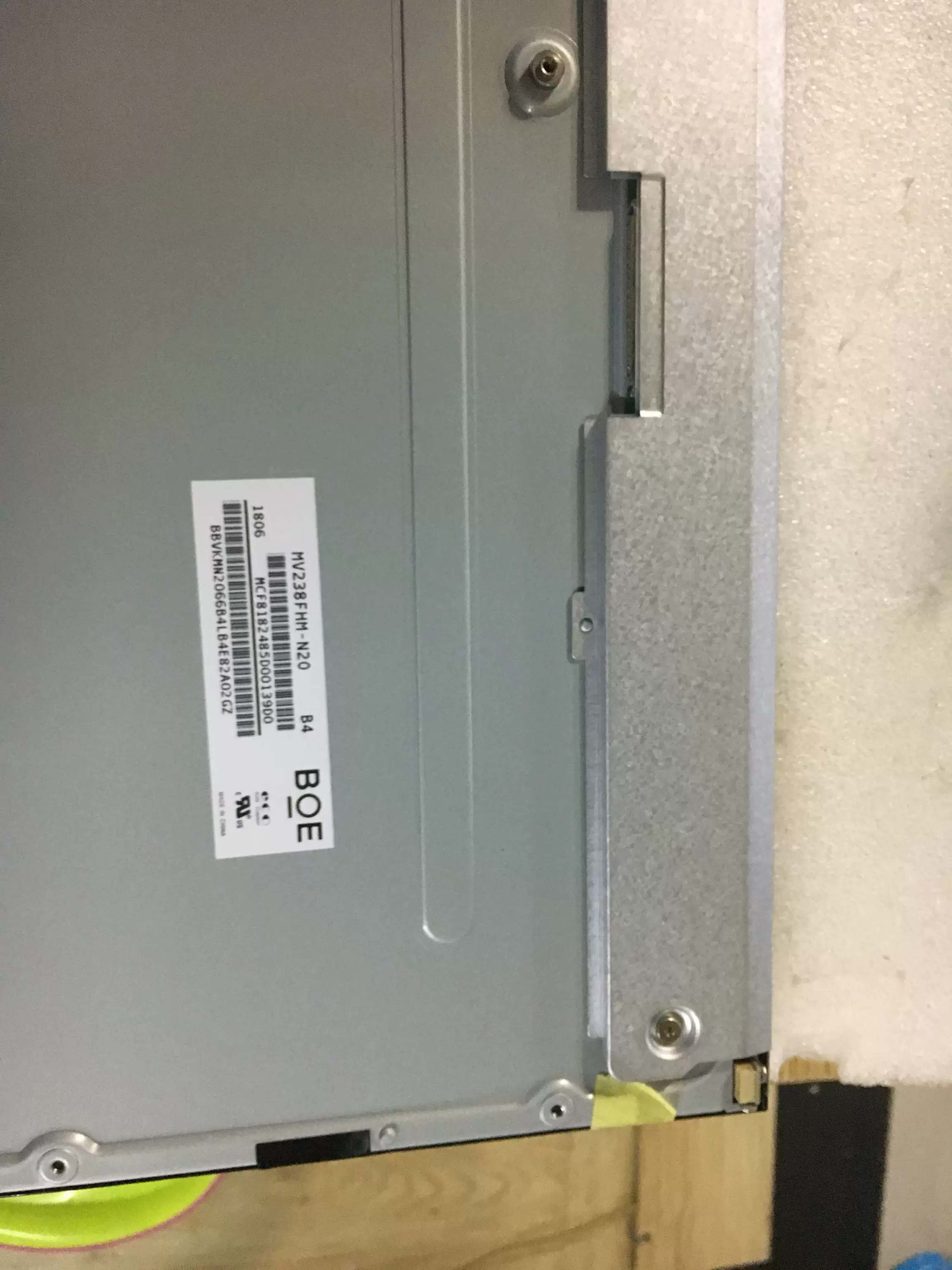 MV238FHM-N20/30 LM238WF2-SSD1/A1/K1/F1/F2 LM238WF5-SSA1/B3