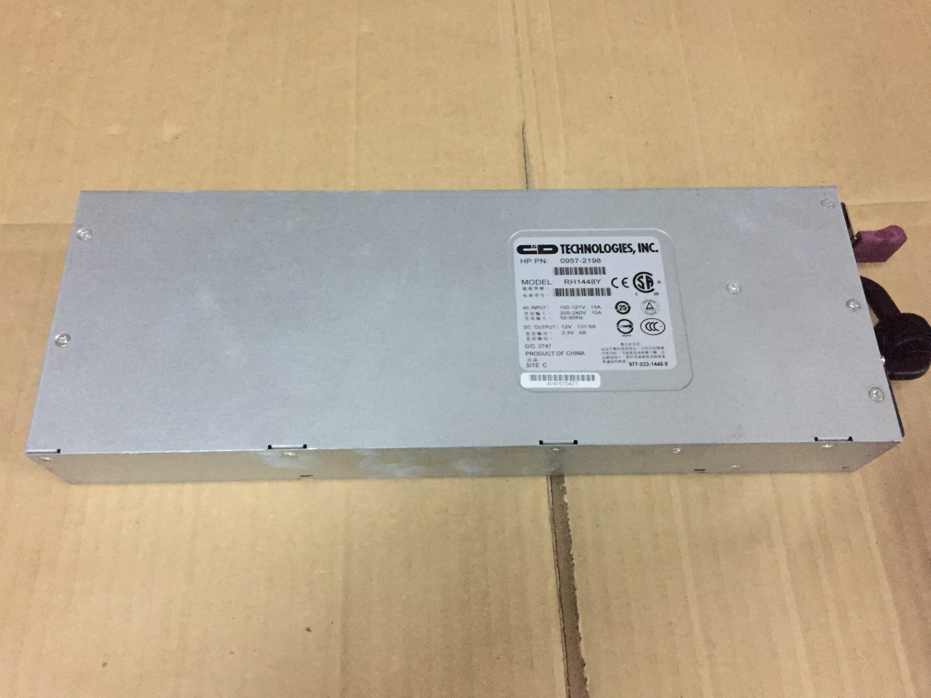 HP 0957-2198 2320 RX3600 RX4640 RX6600 original new color power module