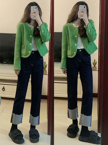 Прямые свободные джинсы, утепленные штаны, большой размер, высокая талия, свободный крой, по фигуре, подходит для подростков