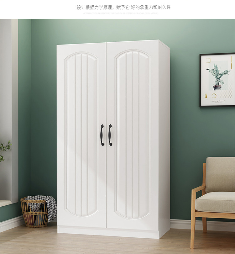 European single door wardrobe home bedroom storage and finishing artifact combination simple wardrobe children Economy Modern