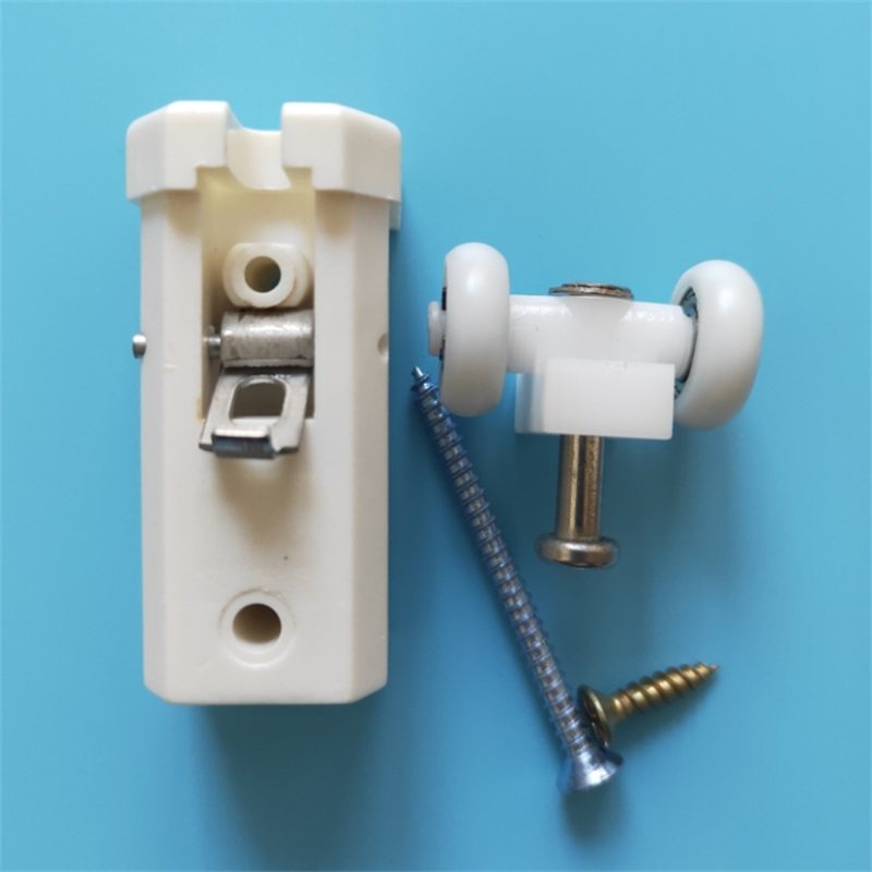 Folding door accessories Old style Ramen 5 gold accessories pulley hanging wheel old glass toilet door small folding door fit