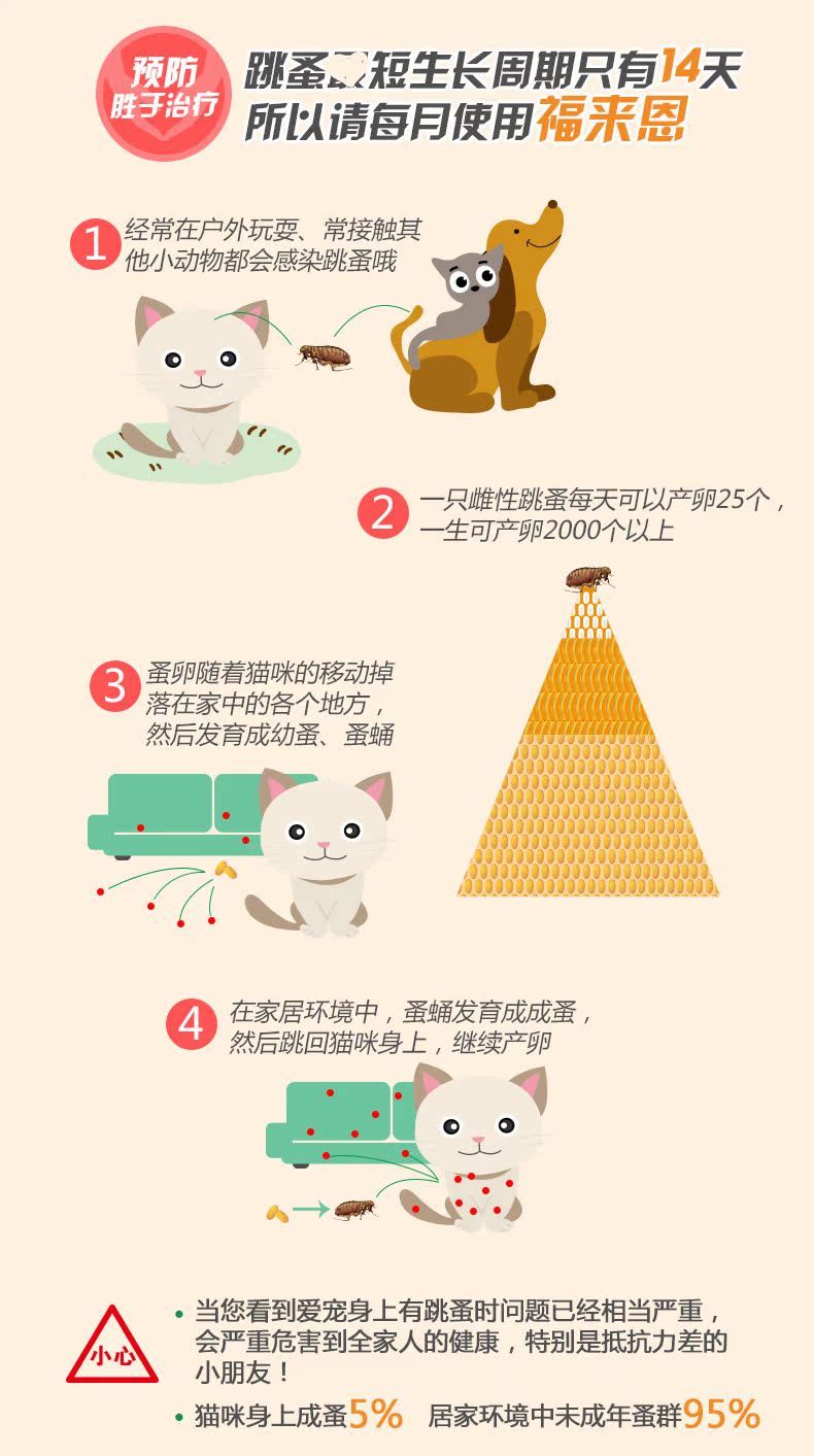 Pháp Frontur Fleur Plus Plus In vitro Giun giọt cho mèo đơn (0,5ml) - Cat / Dog Health bổ sung Bột kích sữa cho chó mẹ