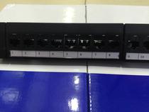 Telephone 24-port free distribution frame straight-through telephone distribution frame direct plug-in type with wire rack