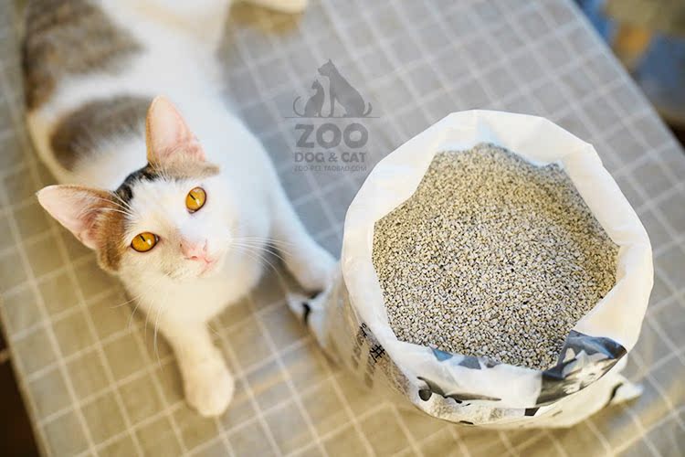 Zoo benteite mèo xả bụi khoáng thấp mèo xả rác mèo xả rác 5kg - Cat / Dog Beauty & Cleaning Supplies găng tay loại bỏ lông thú cưng
