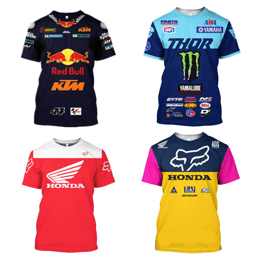 2020 Tide Brand Rappel Motorcycle Short T-Shirt Custom Cycling Suit Men Racing Suit Outdoor Sports Quick Dry Top