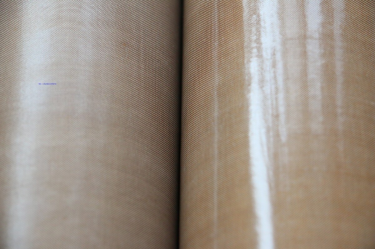 High temperature resistant cloth Teflon high temperature cloth Teflon high temperature cloth sealing machine High temperature cloth accessories 0 25mm Not smooth