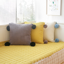 Nordic bay window mat windowsill mat Balcony mat Four seasons universal can be cut bedroom decoration Tatami drift window custom