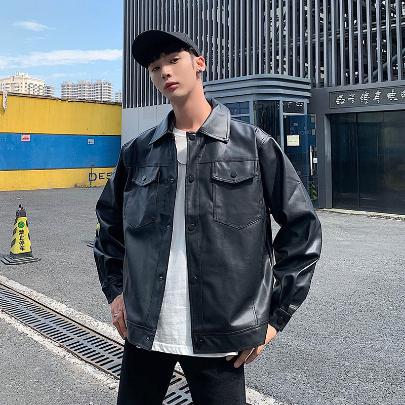 Autumn and Winter Locomotive Dresser Garment Han Edition Young Pilot Jacket Trend Men's coat Student Handsome