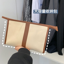 In the brand advanced penetration bag handbag travel large-capacity canvas color color color collection bag