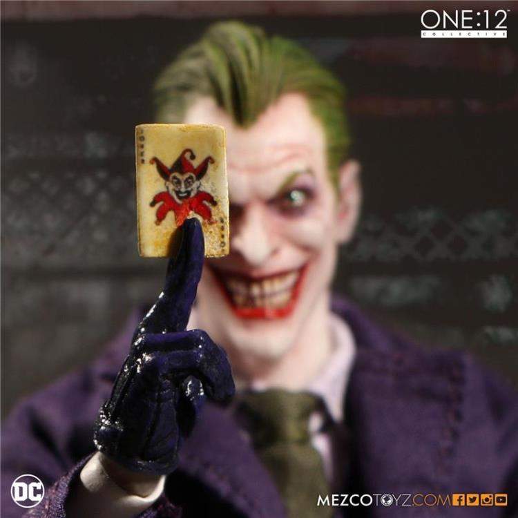 Khuyến mãi Mezco Toyz Ant Comic Edition 6 Inch Cloth One: 12 Joker Clown Hand Doll Model - Capsule Đồ chơi / Búp bê / BJD / Đồ chơi binh sĩ