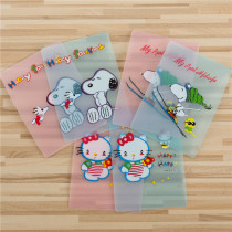 Simple creative pad student writing pad board hipster cartoon PP plastic board test writing pad