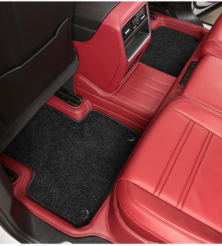 Yi Ling 10-24 mới Thảm sàn Porsche Panamera, Panamera được bao bọc hoàn toàn bằng da thật Thảm sàn xe đặc biệt thảm lót sàn imats