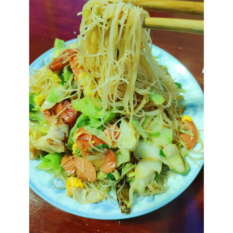 Ningbo Xiangshan Ninghai Farm Rice Noodles Dry Noodles Shipu Datang Specialty Bulk Pure Handmade Vermicelli Fried Noodles