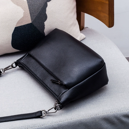 Небольшая сумка для матери, модная универсальная сумка на одно плечо, сумка через плечо, портативная сумка подмышку, из натуральной кожи