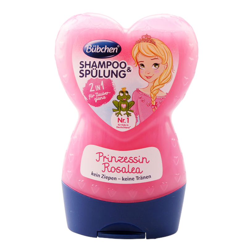 German Beichen baby little princess no tears children's shampoo conditioner twoinone 230ml