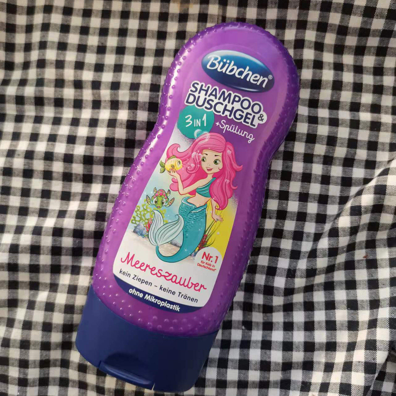 German Buchen baby Children's body lotion Shampoo Two-in-one Male Girl Hair Care Vegetarian Shower Head No Tears