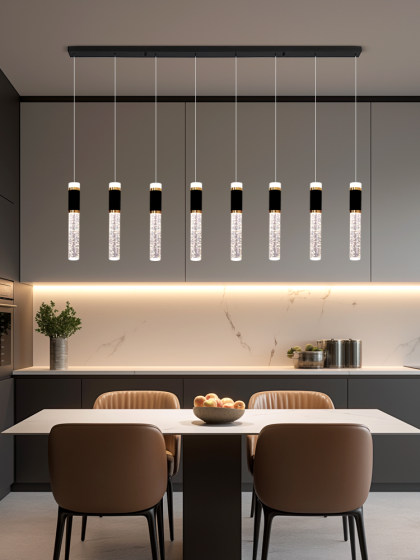 Hotel Lobby Chandelier Front Desk Reception Lamp Restaurant High-End Company Beauty Salon Dining Bar Cashier Front Desk Chandelier