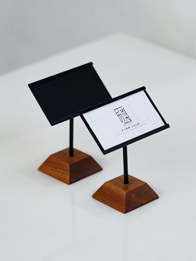 Menu card holder, dish name, price display card, desktop stand, product display rack, menu card price tag, meal card seat label