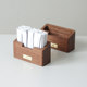 Solid wood dental floss box toothpick box commercial high-end hotel catering toothpick storage tube restaurant wooden toothpick storage box