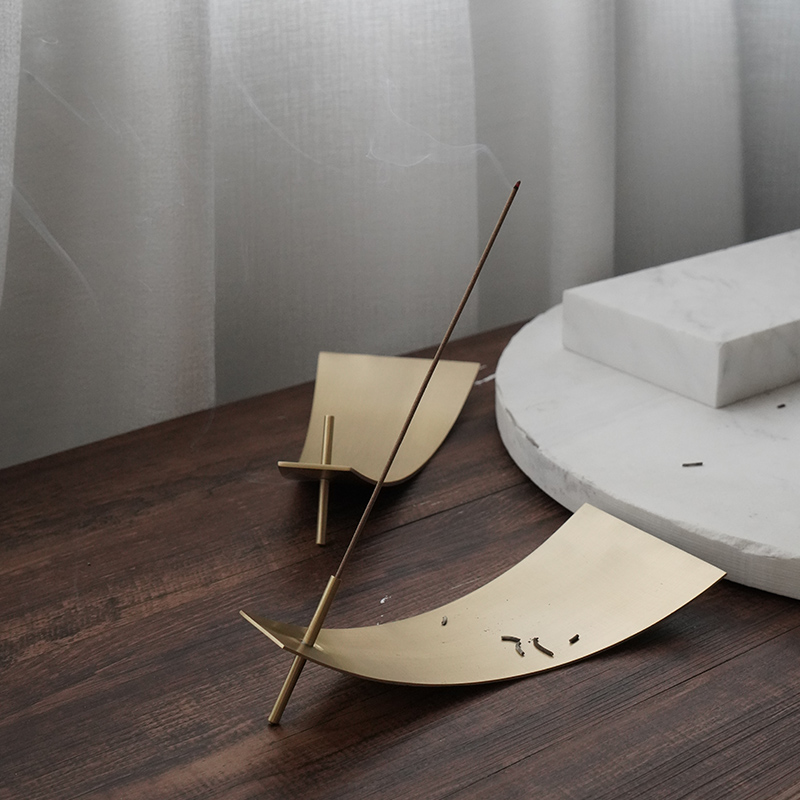 Retro Creative Brass - fragrance Personal Aromatherapy Personal Aromatherapy Stove with fragrance stand