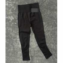 Foreign trade sports pants womens quick-drying yoga ankle-length pants quick-dry hip sexy yarn training fitness running trousers tide