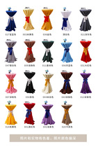Cocktail table tablecloth table tablecloth bar table tablecloth exhibition event wedding hotel decoration table cover