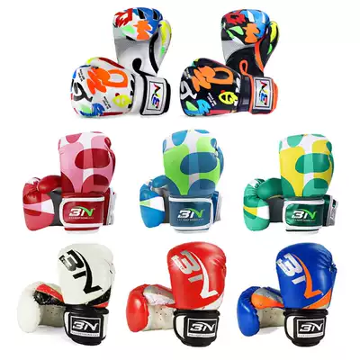 BN boxing gloves for children, boys and girls, special sand bag Muay Thai boxing fight fitness sports training boxing kit