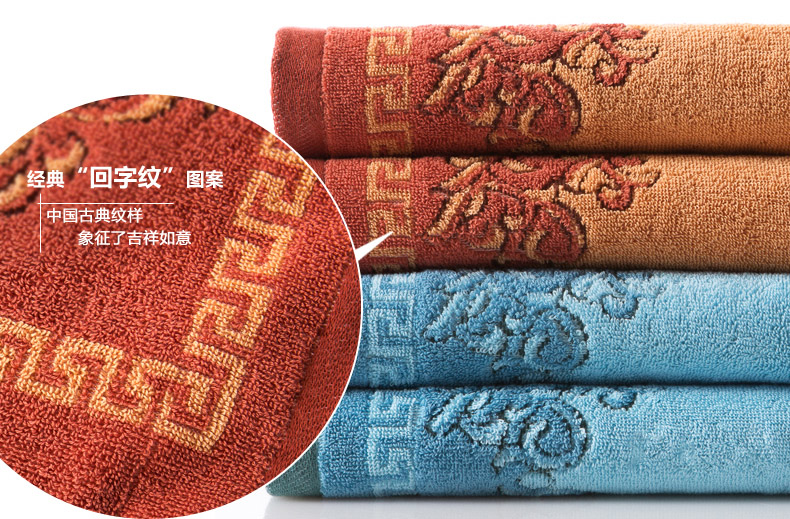 Counter vàng chính hãng số gối / bông khăn bông jacquard khăn G2028 bụi bẩn dày - Khăn gối khăn choàng gối