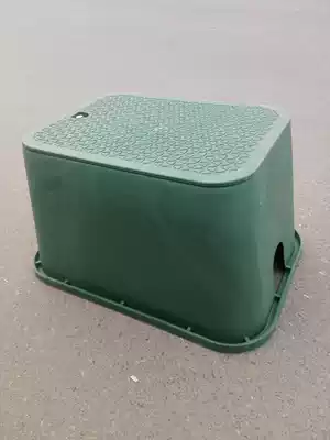 1419 valve box 12 inch green sprinkler plastic valve box for water intake valve buried box for valve