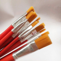 Red Rod water chalk watercolor pen childrens pens Art paint brush acrylic brush 1-12# nylon Oil Brush
