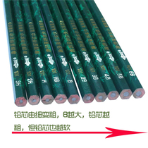 China brand 101 wooden pencil HB 2H 2B 4B 6B 8B 12B Professional sketch art drawing pencil