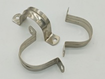  Stainless steel riding card tube card tube bracket line card saddle card Ohm card pipe hoop U-shaped card riding clip